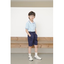 BD-MO-154  訂造純棉英倫風校服   設計Polo恤套裝校服  真人試穿   Polo恤供應商 BD-MO-154  訂造純棉英倫風校服   設計Polo恤套裝校服  真人試穿   Polo恤供應商